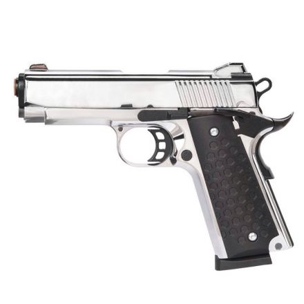 Сигнальный пистолет K1911 KURS Compact (Colt) кал. 5,5 мм под 10ТК, хром